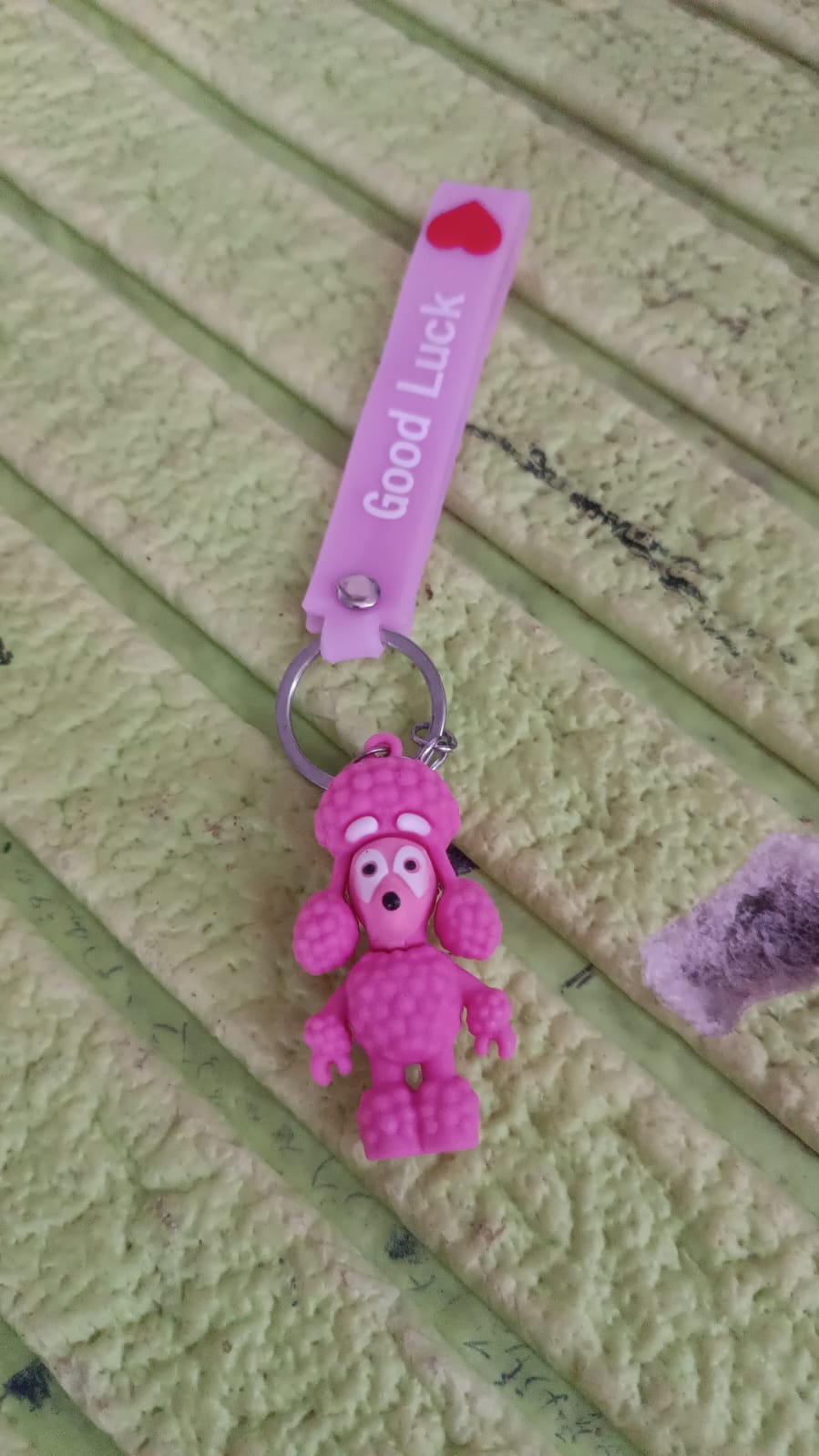 Cute Cartoon Silicone 3D Key Chain with Metal Hook & Strap (Pack of 1) Cute Cartoon Silicone 3D Key Chain with Metal Hook & Strap (Pack of 1)